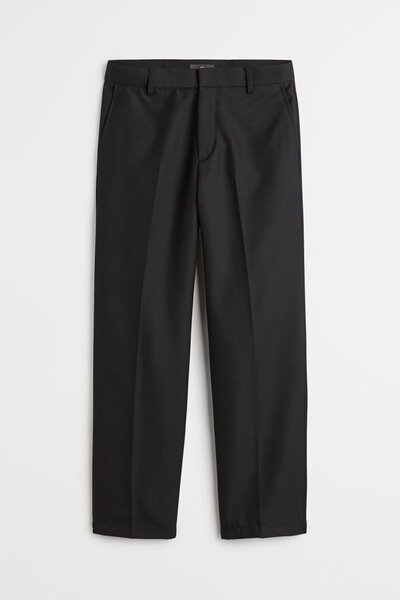 Pantalon classique noir homme