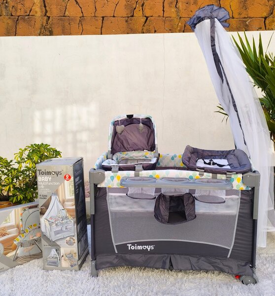 Lit bébé pliant Toimoys