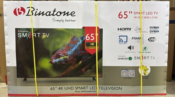 Binatone 65inches television,