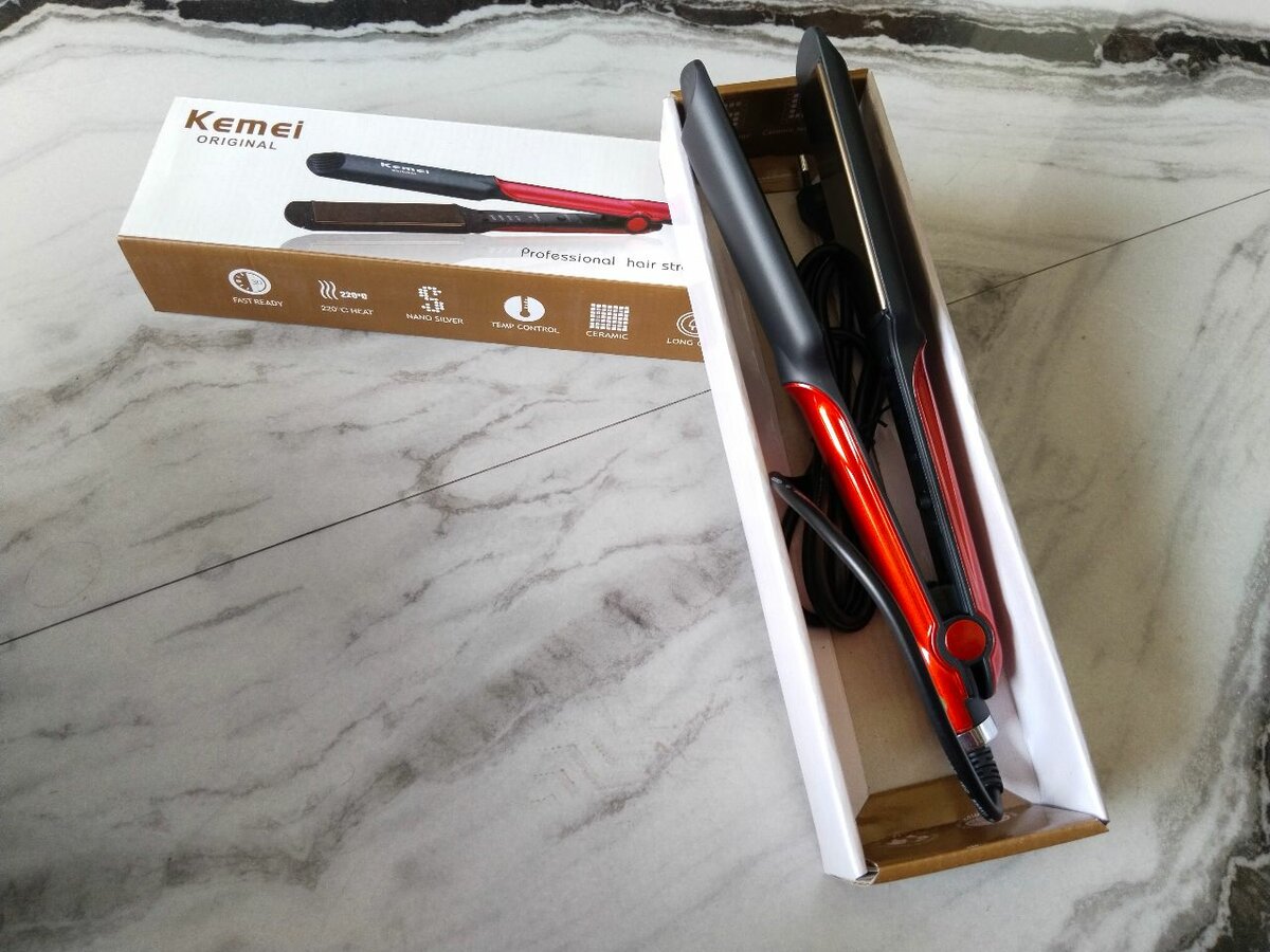 Kemei hair straightener