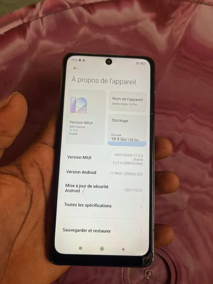 Redmi Note 10 Pro occasion