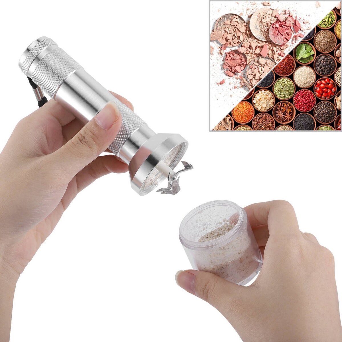 Battery operated grinder