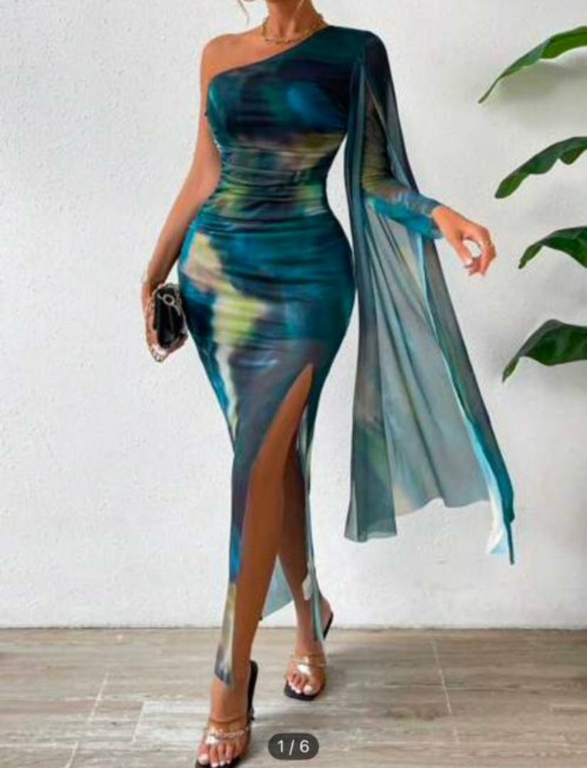 Robe longue élégante femme