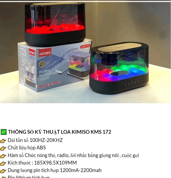 Enceinte Multicolore Bluetooth