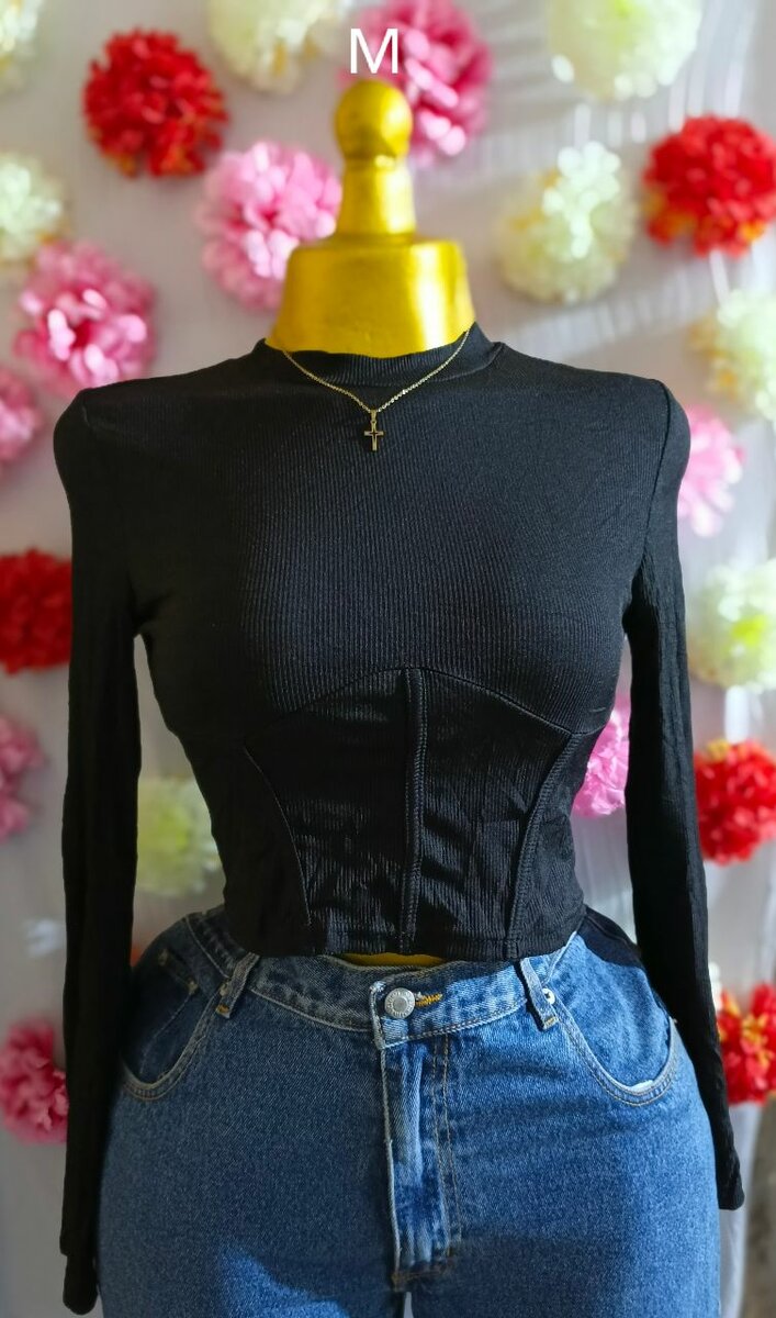 Haut corset ajusté femme