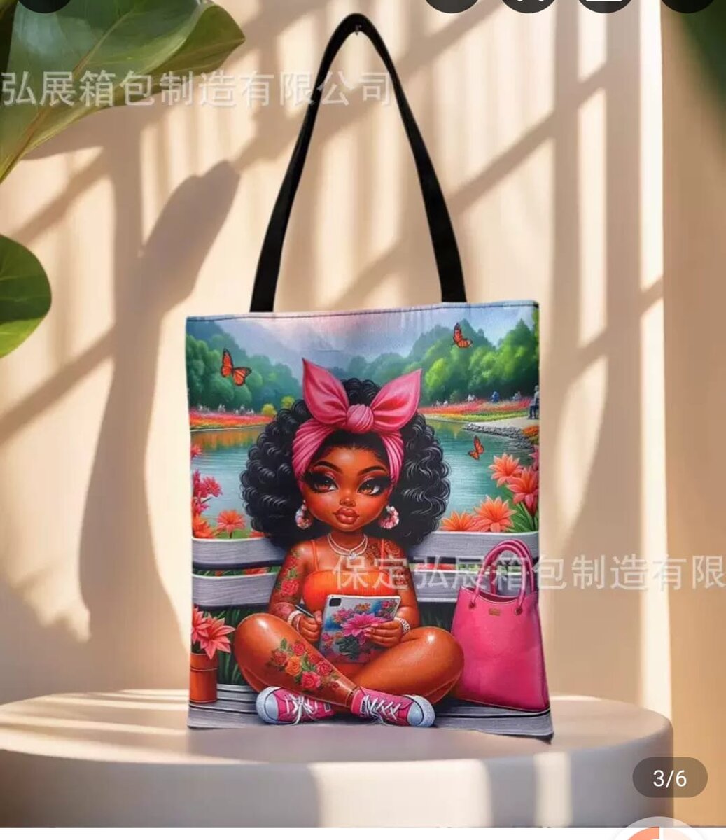 Sac cabas artistique femme