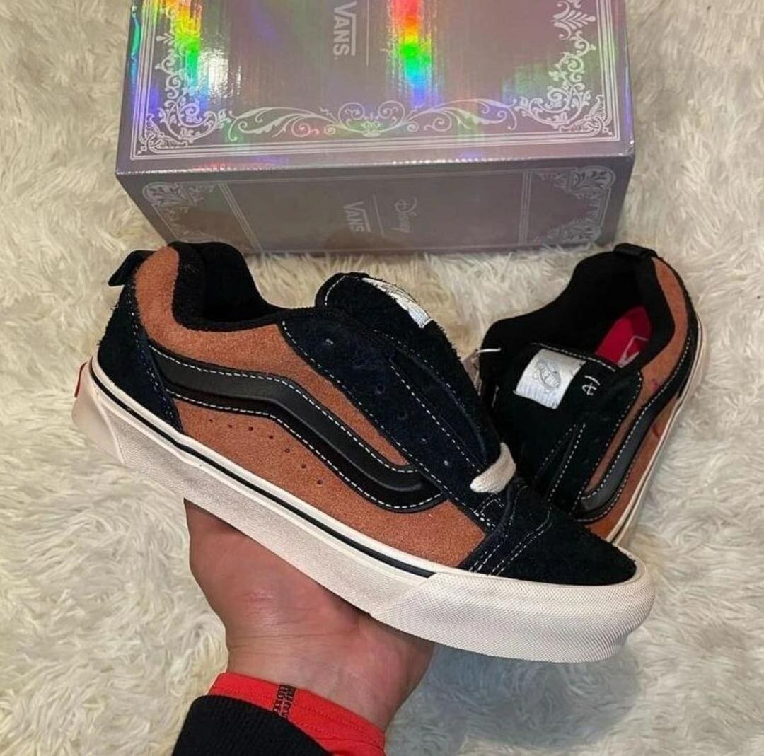 Vans knu skool (brown and black)
