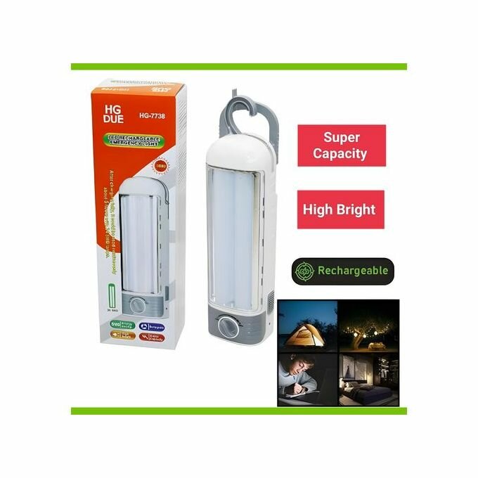 Led rechargeable emergency lamp