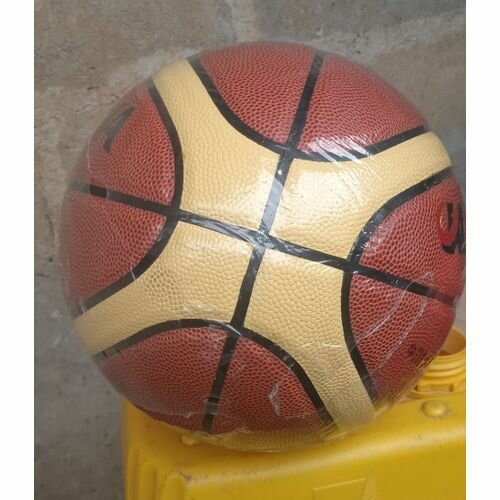 Ballon Basketball En Cuir