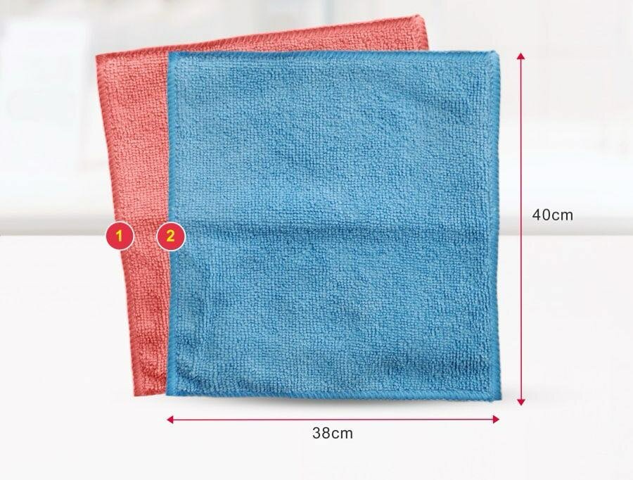 Chiffon Microfibre 2pcs