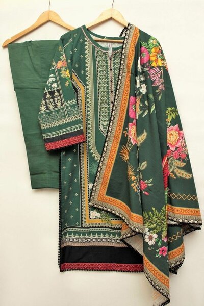 Khaddar 3 Peace Suit