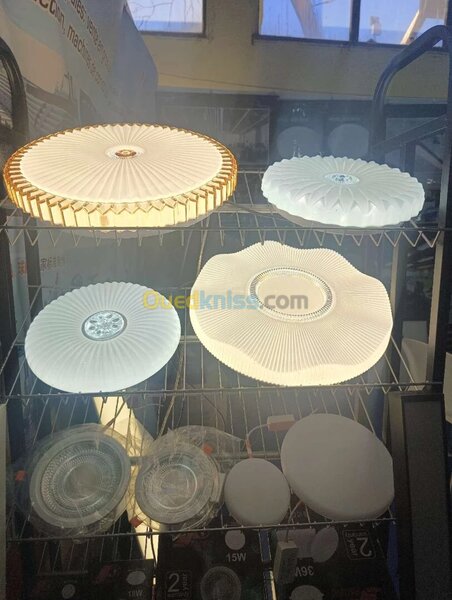 Lampe LED Plafonnier Promotionnel Blanc et jaune