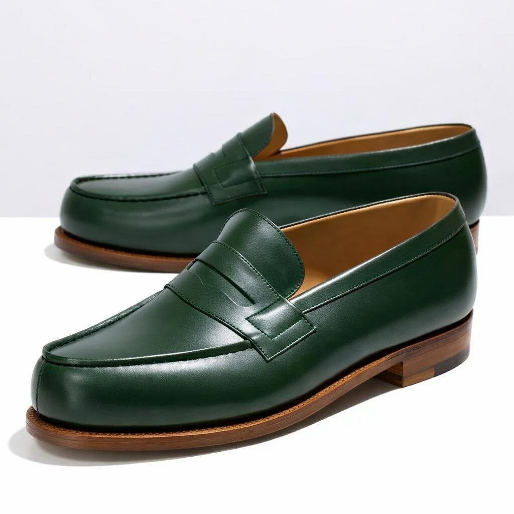 Mocassins en cuir élégant