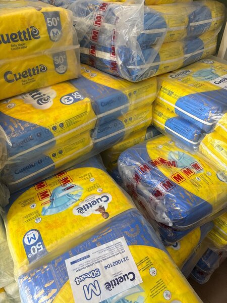 Couches bébé Cuettie M 50 pièces