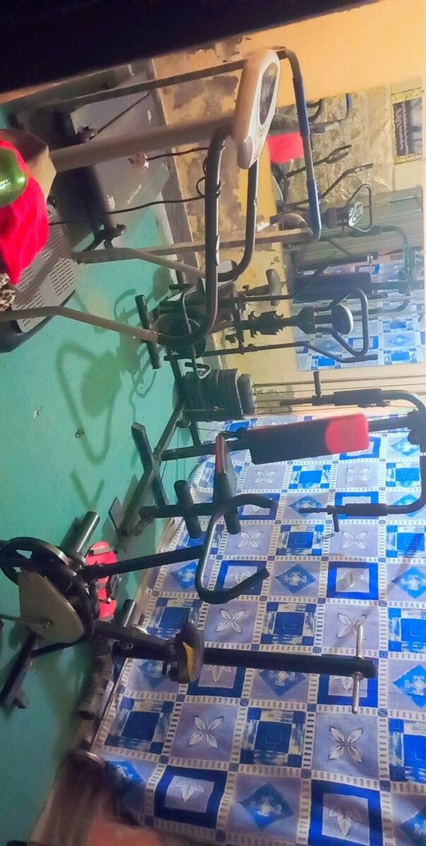 Treadmill bicycle twister big gym