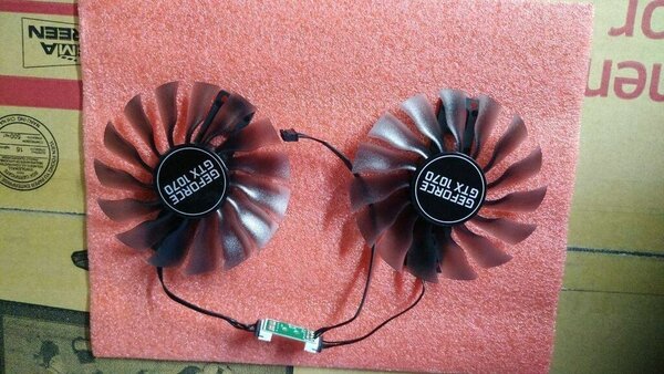 Новые Кулера на видеокарту GTX 1070 Palit GTX1070