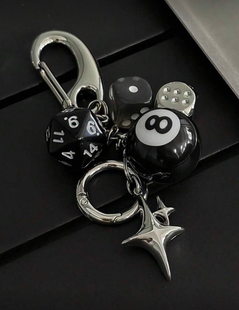 Porte-clés Dé à Jouer Chic