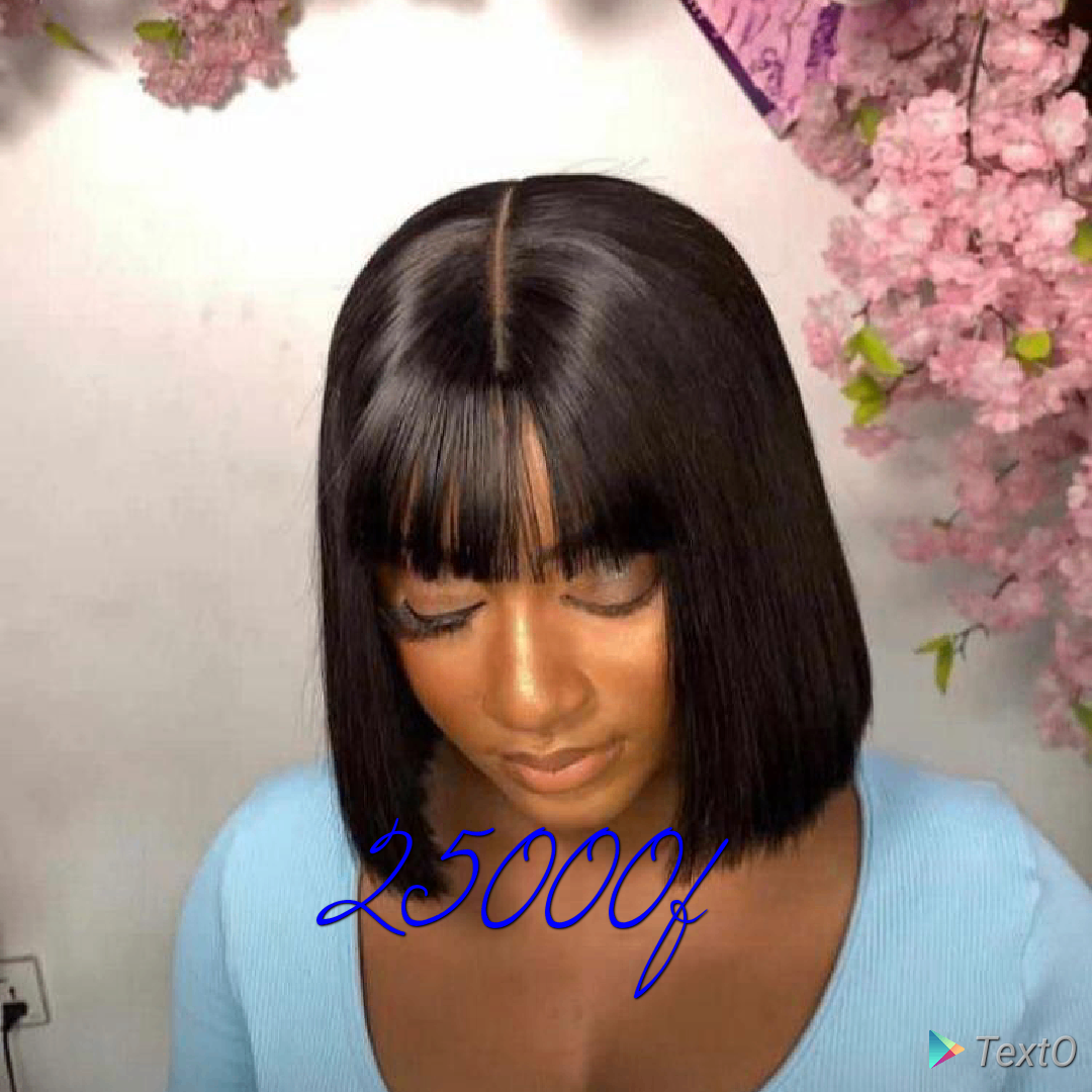 Perruque naturelle frontal