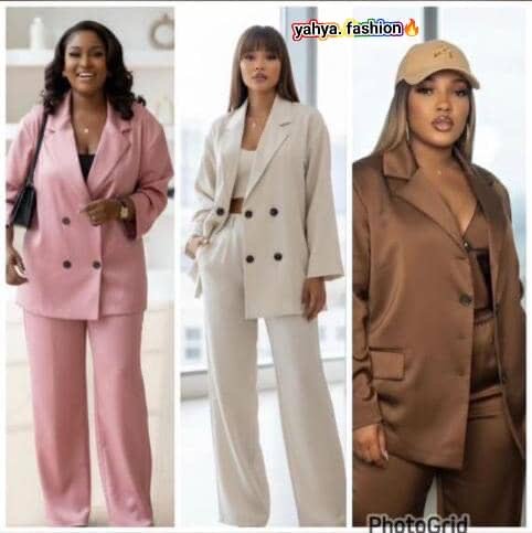 Ensemble tailleur pantalon femme