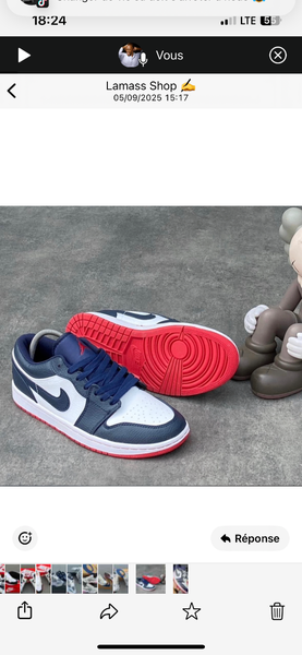 Sneakers de sport modernes