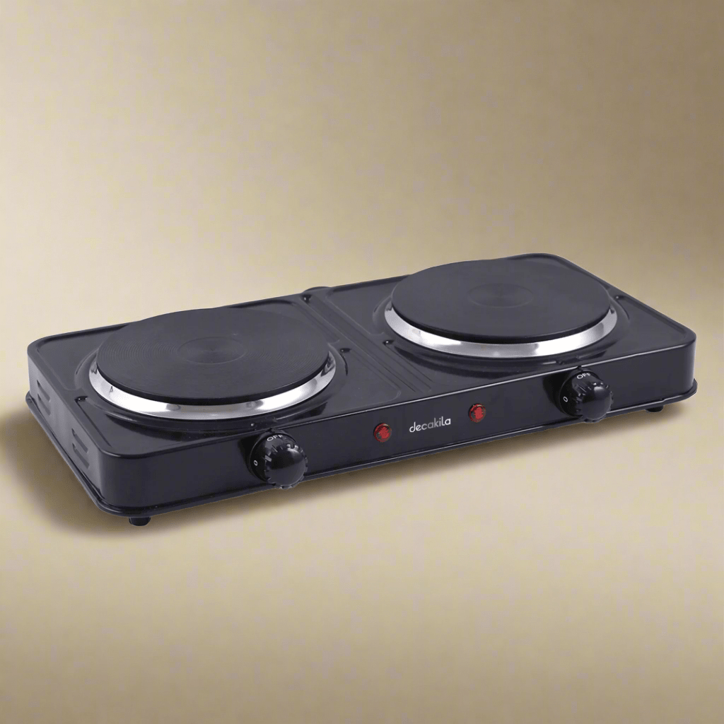Plaque de cuisson double 2000W