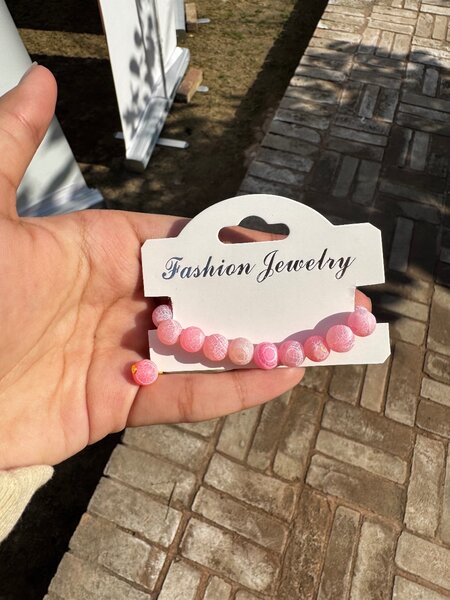 Pink Rock Bracelet