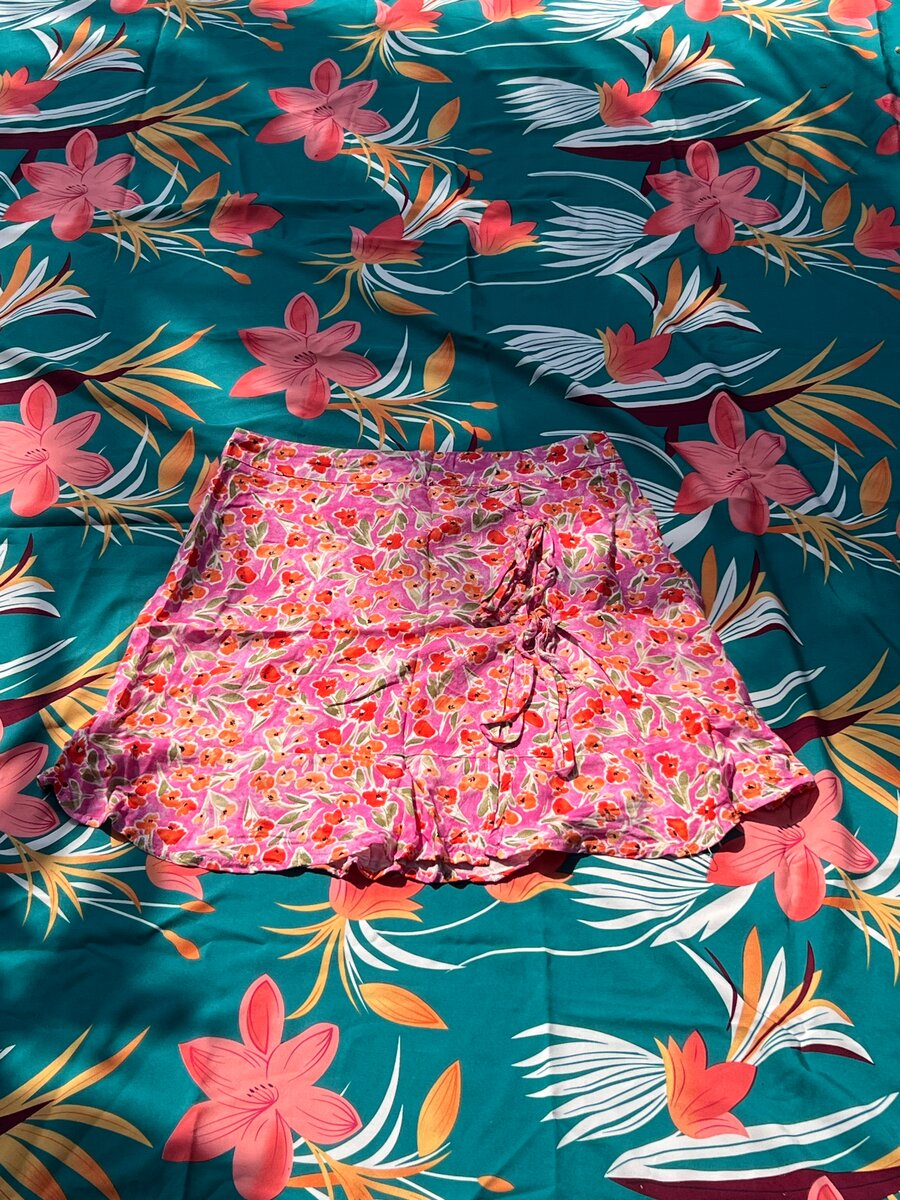 Jupe courte imprimée