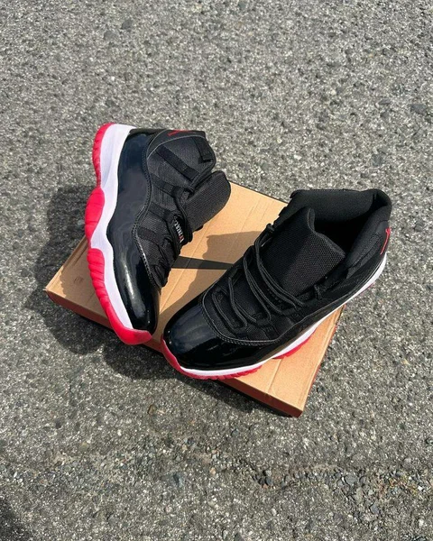 Jordan rétro 11 noir rouge