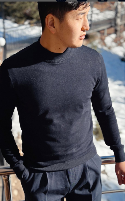 кофта темно-синяя мужская