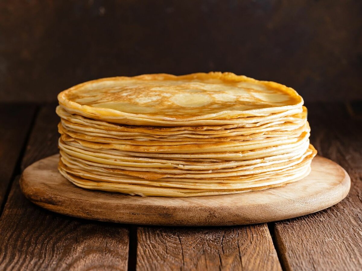 Crêpes fraîches délicieuses