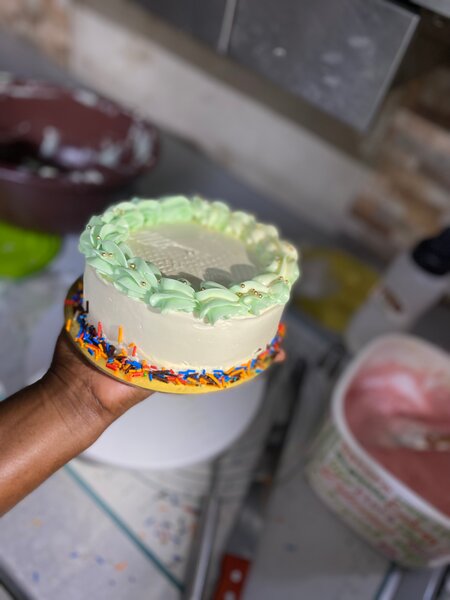 Gâteau de fête décoré