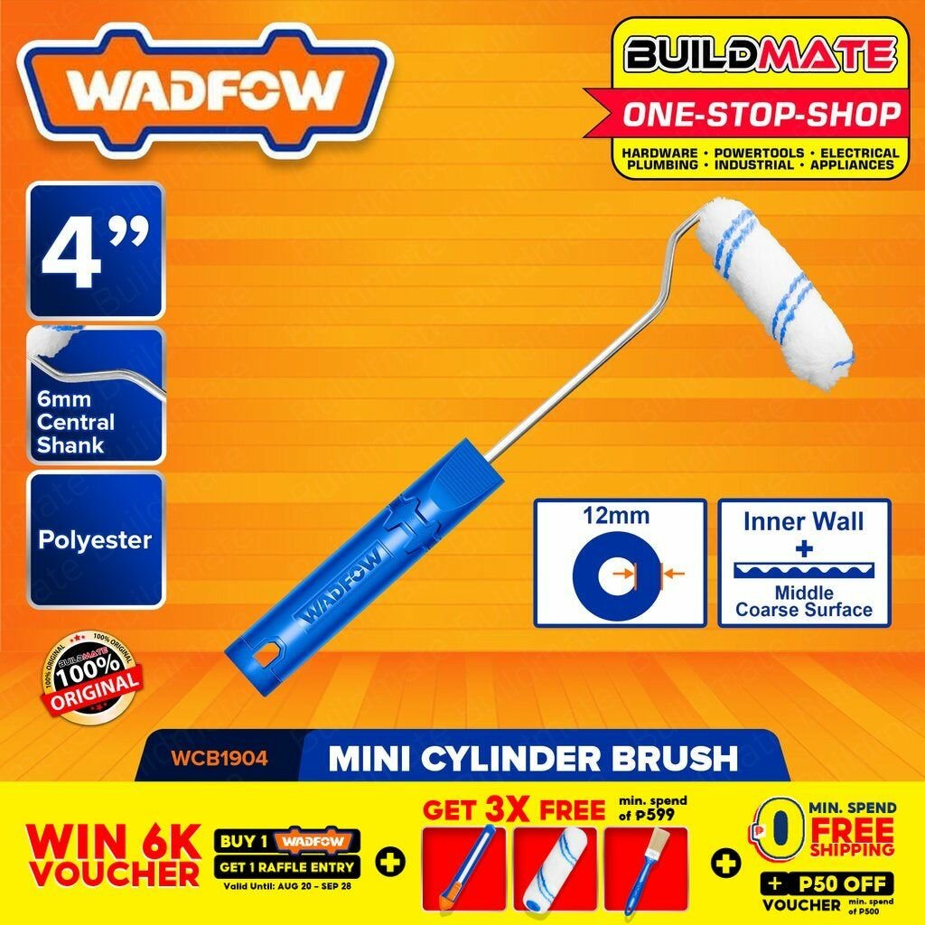 Mini Rouleau de Peinture Wadfow 4"