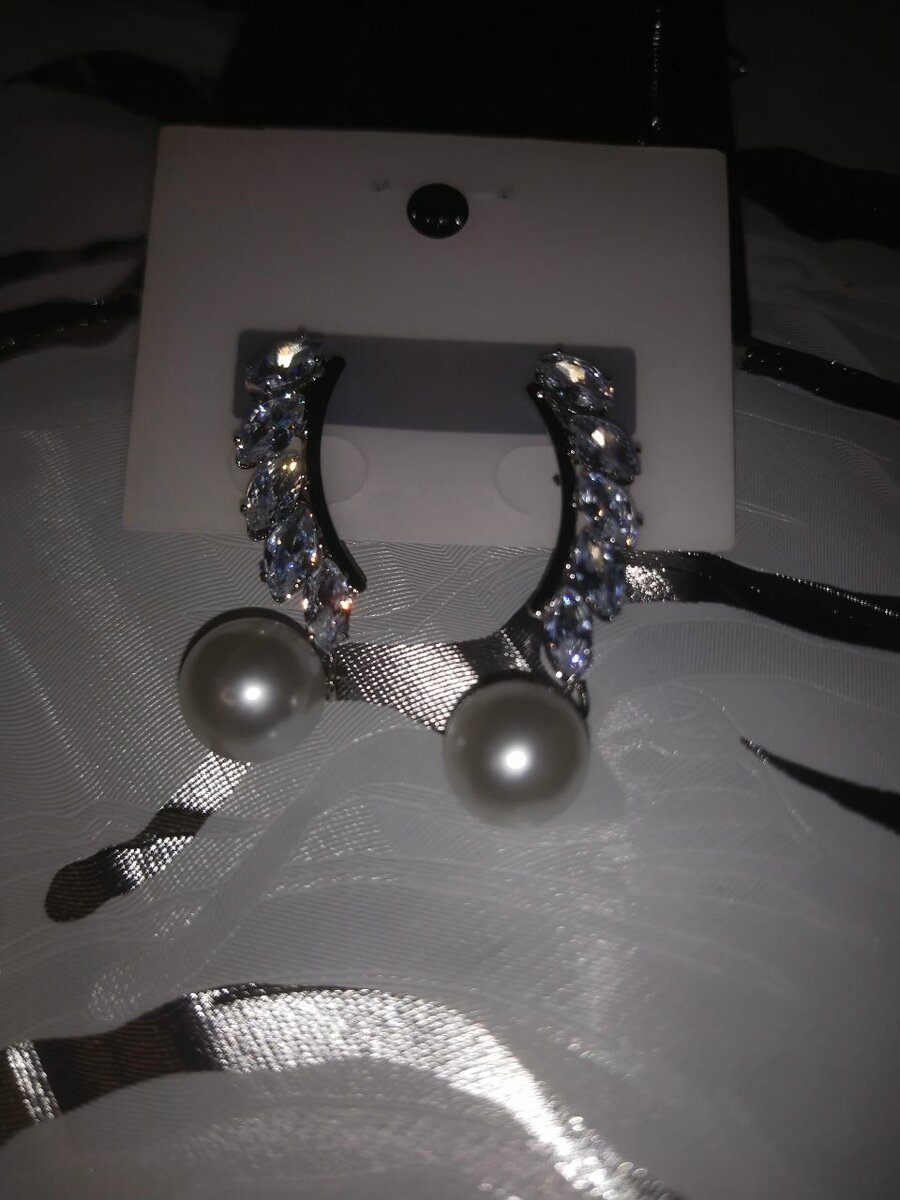 Beautiful mother of pearl earrings