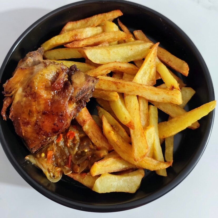 Assiette poisson grillé