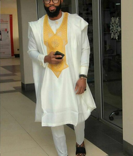 Tunique homme 3 pieces