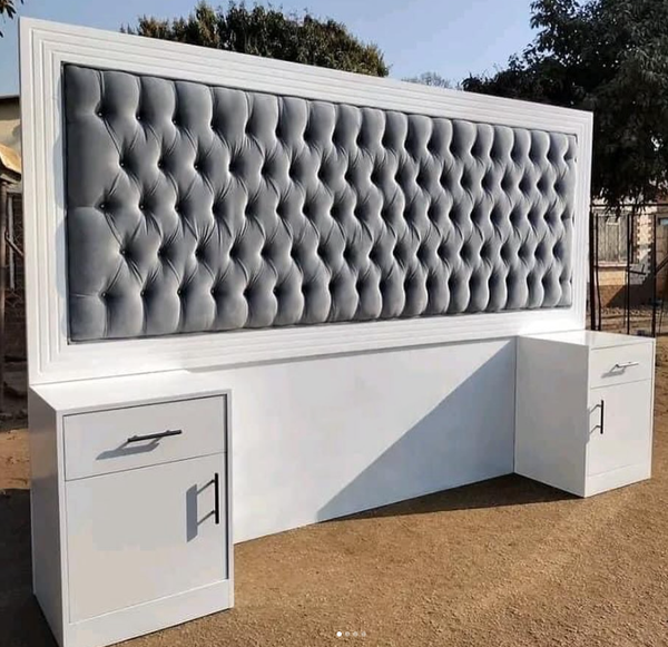 Bedside tables with headboard