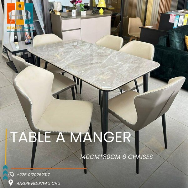 Table a manger de 6 place