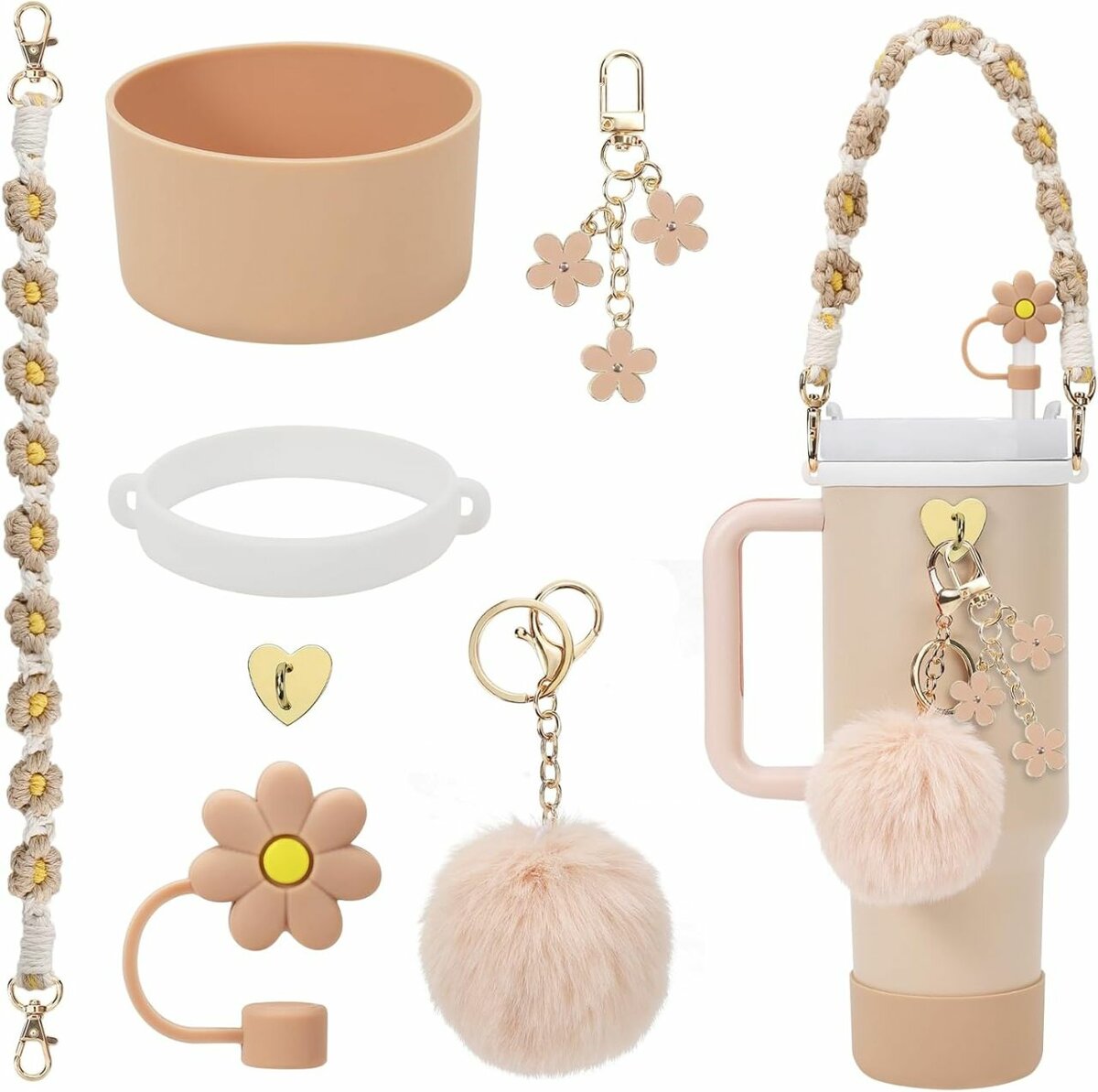 Ensemble d'accessoires floraux