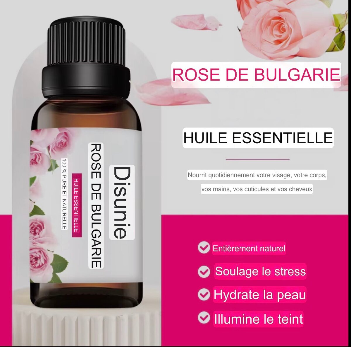 Huile Essentielle Rose Bulgare