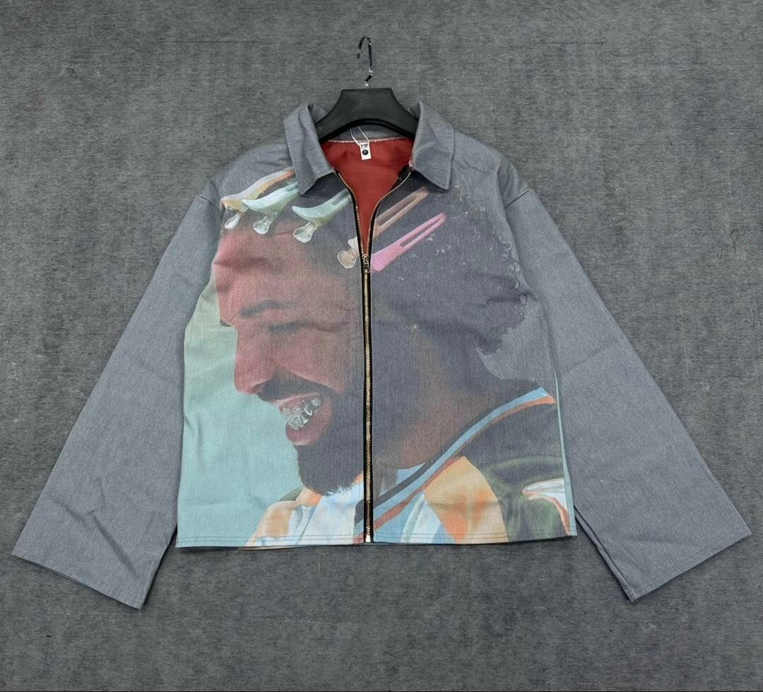 Veste imprimée artistique unisexe