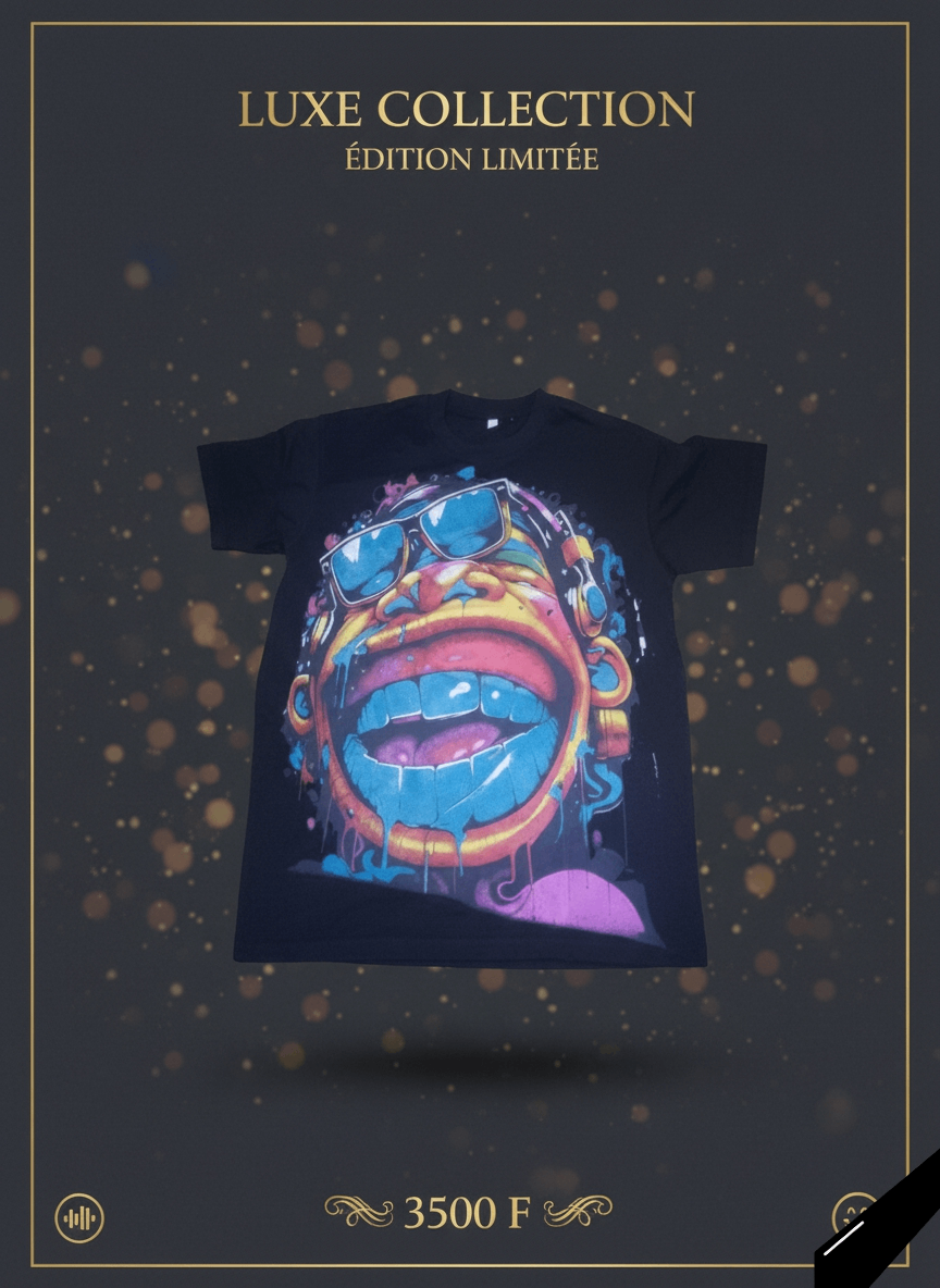 T-shirt Artistique Édition Limitée
