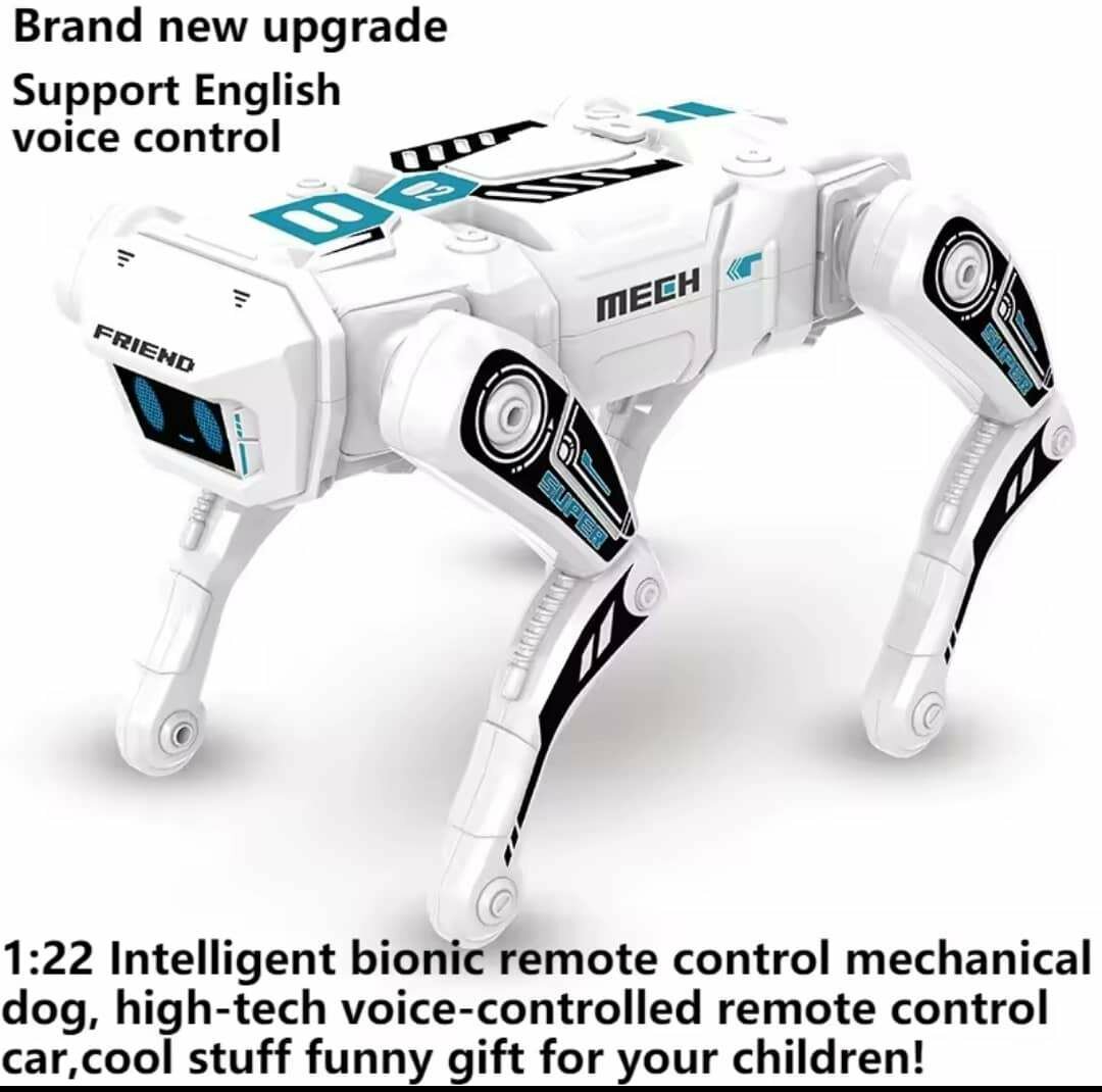 Robot chien interactif télécommandé