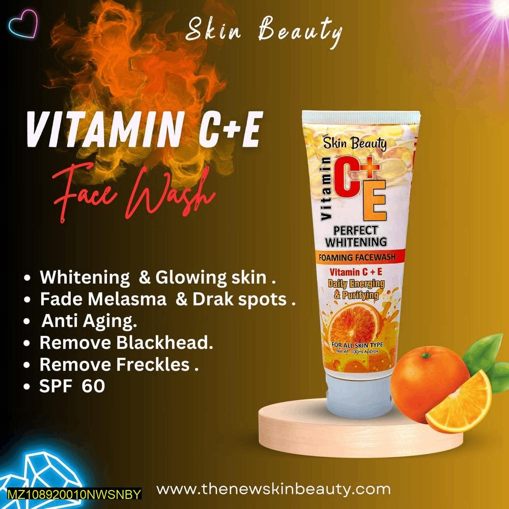 Vitamin C+E ,Winter Facewash