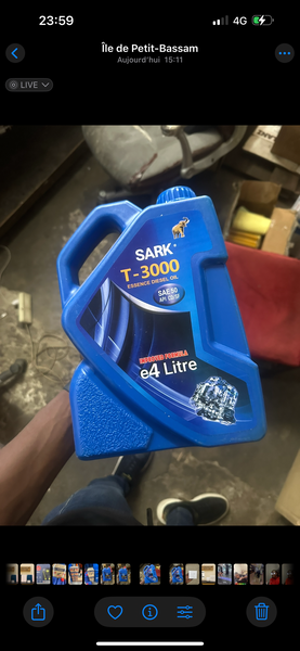 Huile de moteur Sark T3000 4L