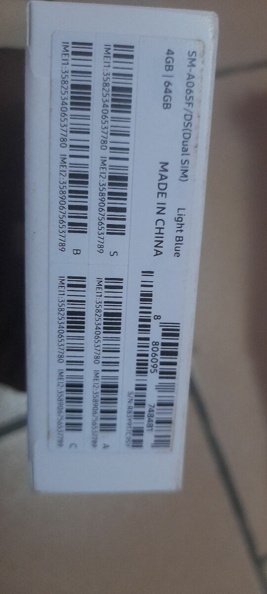 Samsung Galaxy A06 Bleu