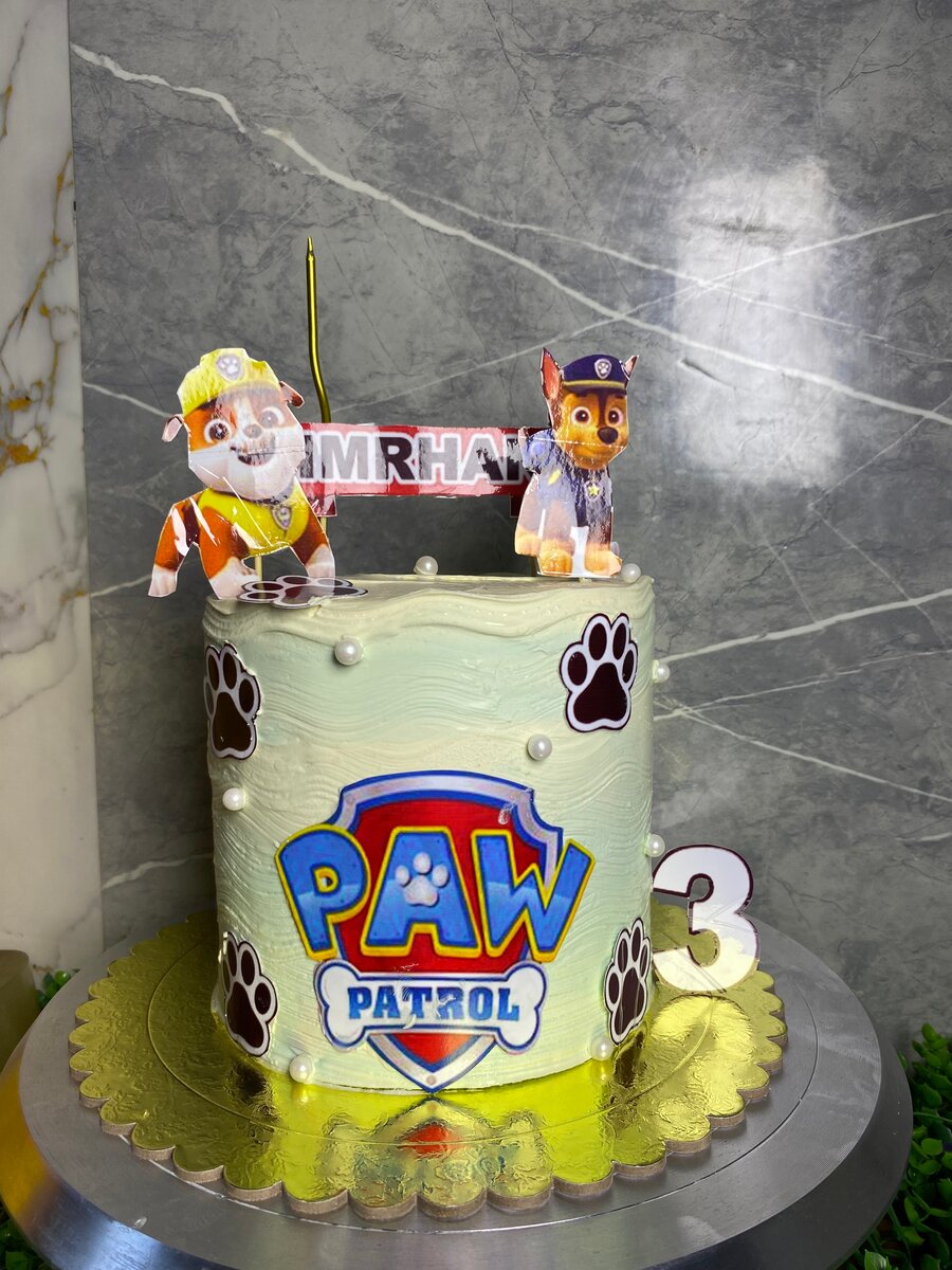 Gâteau Anniversaire Pat' Patrouille