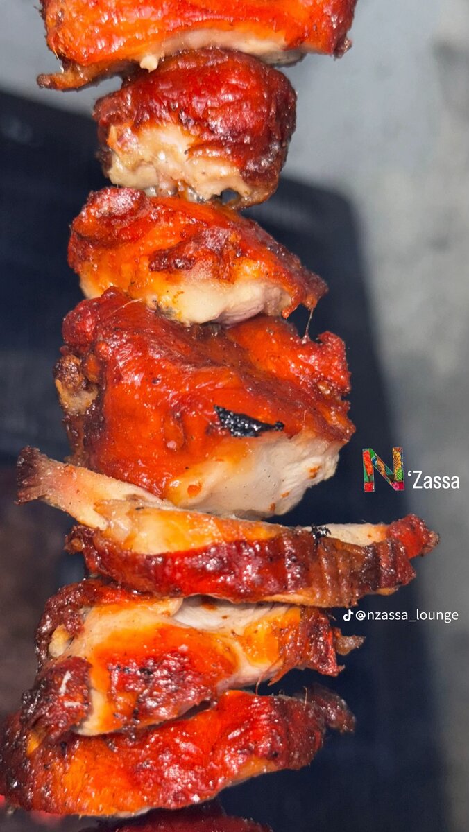 Croupion de dinde grillé ou br