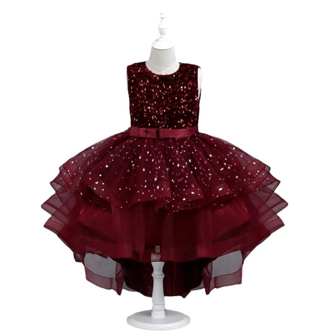 Robe Fille Élégante Pailletée
