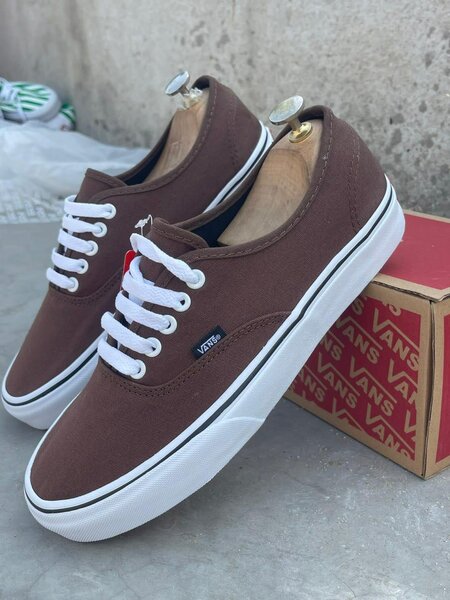Chaussures Vans Authentique Marron