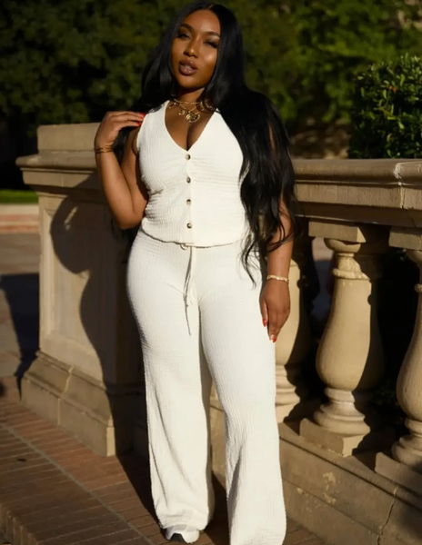 Combinaison sans manches élégante